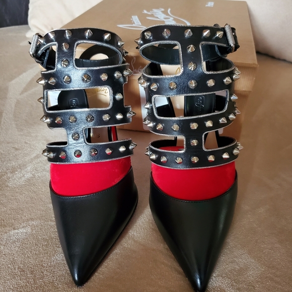 HP🥳🥳Christian louboutin Tchicaboum 120 Kid - Picture 2 of 10